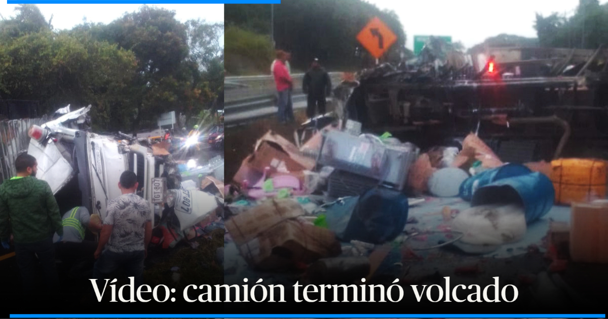 Un Conductor Herido Deja Grave Accidente En El Tolima ¡el Camión Quedó